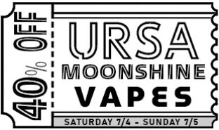 Fourth of July Sale URSA